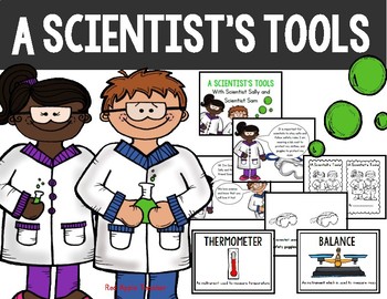 Preview of A Scientist's Tools--A Printable Booklet for K-1 & Mini Posters