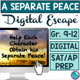 A Separate Peace Digital Escape Room for Honors SAT AP Pre