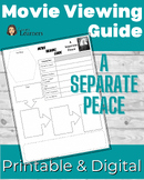 A Separate Peace: Movie Viewing Guide/Character Analysis/P