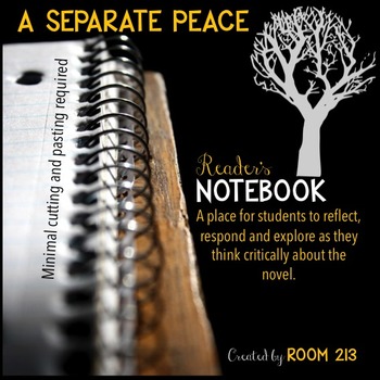 Preview of A Separate Peace Reader's Notebook