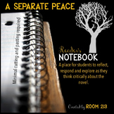 A Separate Peace Reader's Notebook