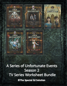Preview of A Series of Unfortunate Events Season 2 Bundle