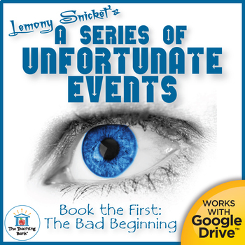 Preview of A Series of Unfortunate Events: The Bad Beginning Novel Study Book Unit