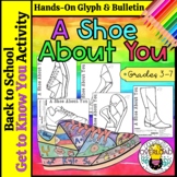A Shoe About You Get to Know You Activity & Back to School