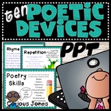 Poetic Devices & Figurative Language PPT -  Examples & Practice