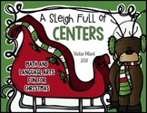 A Sleigh Full of Centers {Christmas Math and Language Arts