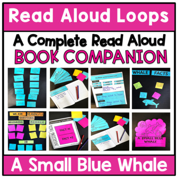 Preview of A Small Blue Whale | Book Companion | Read Aloud Loops