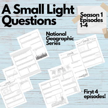 Preview of A Small Light Questions (National Geographic Series) Episodes 1-4 Bundle