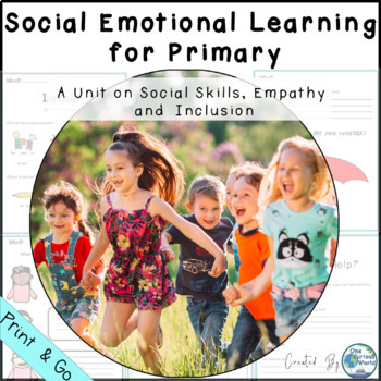 Preview of Social Emotional Learning for Primary ( Distance Learning )