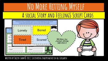 Preview of A Social Story - "No More Hitting Myself" (SEL ACTIVITIES)