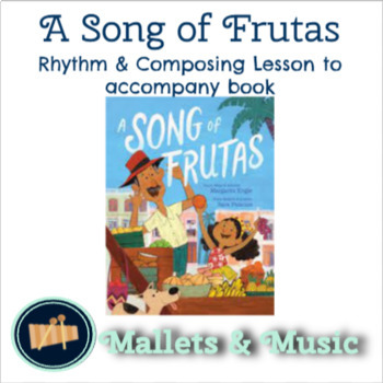 Preview of A Song of Frutas: Music Accompaniment Lesson Plan