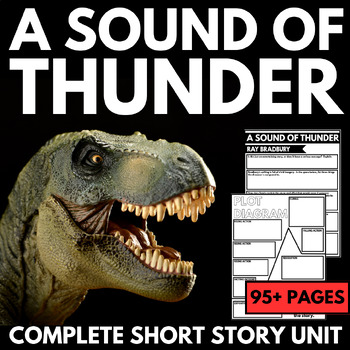 Preview of A Sound of Thunder Short Story Unit - Ray Bradbury - Reading Comprehension