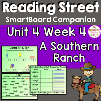 Preview of A Southern Ranch SmartBoard Companion Common Core 1st Grade