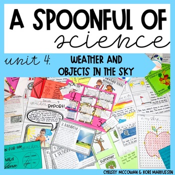 Preview of A Spoonful of Science Unit 4: Weather and Objects in the Sky