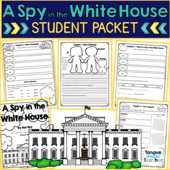 Preview of A Spy in the White House by Ron Roy Guided Reading N Student Packet