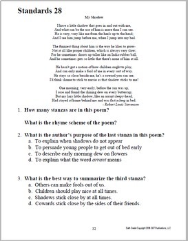 A Standard Start ~ 6th Grade Standards-Based ELA Bell Ringer by ELA ...