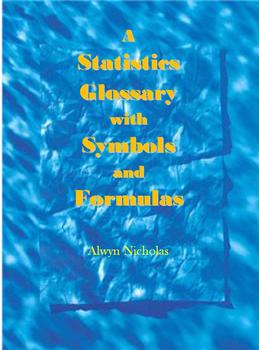 Preview of A Statistics Glossary with Symbols and Formulas