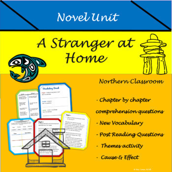 Preview of A Stranger at Home by Jordan-Fenton Residential Schools Novel Guide