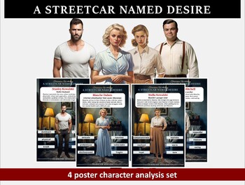 Preview of A Streetcar Named Desire: Character Analysis