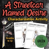 A Streetcar Named Desire Characterization Activity -- Work