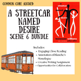 A Streetcar Named Desire Scene 6 Activity Bundle: Engaging
