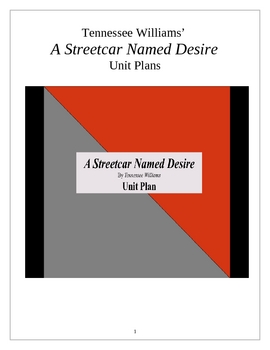 Streetcar named desire unit plan pdf