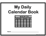 Visual Icon Based Daily Calendar Book, With A Mini Schedule!