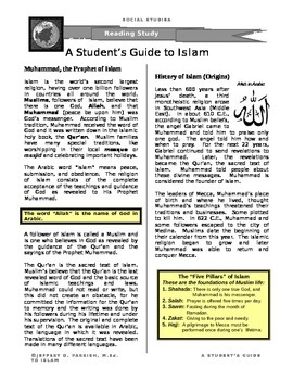 Preview of A Student's Guide to Islam