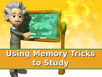 Preview of A Study Skills Series: Using Memory Tricks to Study