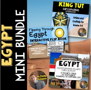 Preview of A Study of Egypt: Project Mini Bundle for Grades 3-5