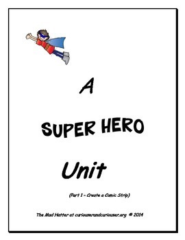Preview of A Super Hero Unit