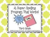 A Super Spelling Program that Works for Third Grade