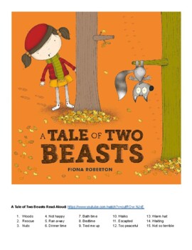 Preview of A Tale of Two Beasts Adapted Story