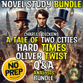 A Tale of Two Cities & Hard Times & Oliver Twist Q&A Analy