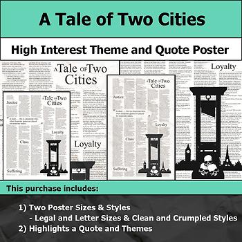 theme of a tale of two cities by charles dickens