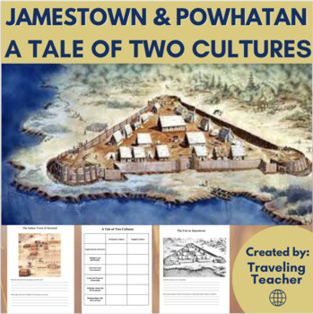 Preview of A Tale of Two Cultures: Jamestown & Powhatan: Reading Passages + Activities