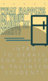 Facts and Opinions: Intro To Debate for Gifted & Talented 