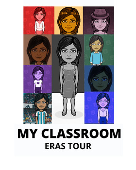 Preview of A Taylor Swift Eras Tour inspired project - The class eras! (bundle)