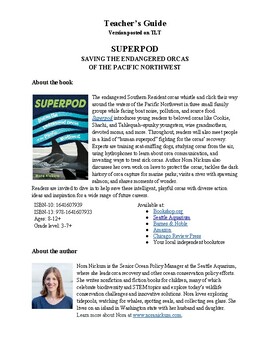 Preview of A Teacher's Guide to Superpod: Saving the Endangered Orcas of the Pacific NW