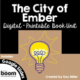 The City of Ember Novel Study: Digital + Printable Book Unit