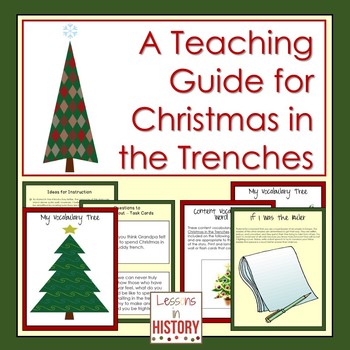 Preview of Christmas in the Trenches (World War l Picture Book) - A Complete Teaching Guide