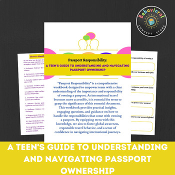 Preview of A Teen's Guide to Understanding and Navigating Passport Ownership