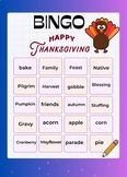 A Thanksgiving  Bingo Game