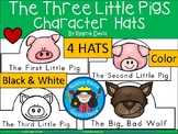 A+ The Three Little Pigs Character Hats