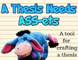 A Thesis Needs "ASSets": A Tool for Crafting a Thesis
