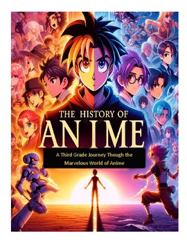 Preview of A Third Grade History of Anime: Booklet & Teacher Resources
