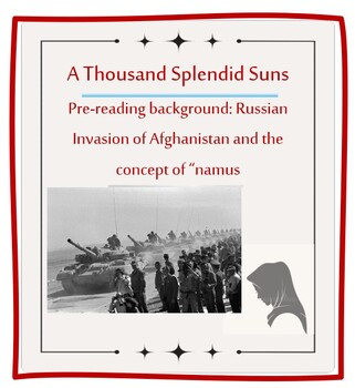 Preview of A Thousand Splendid Suns Pre-read on Russian Invasion and "honour" w/KEY