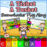 A Tisket A Tasket - Boomwhacker Play Along Videos and Sheet Music