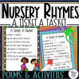 A Tisket A Tasket  -  Nursery Rhyme Poem Posters and Works