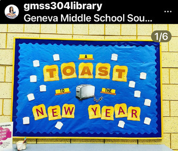 Preview of A Toast to the New Year Bulletin Board